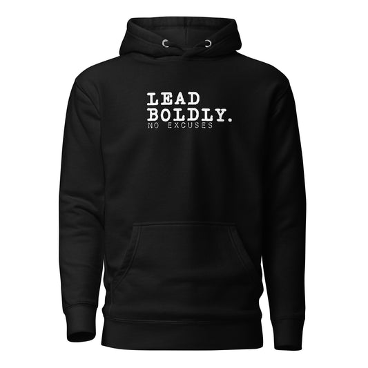 "Lead Boldly" Unisex Hoodie