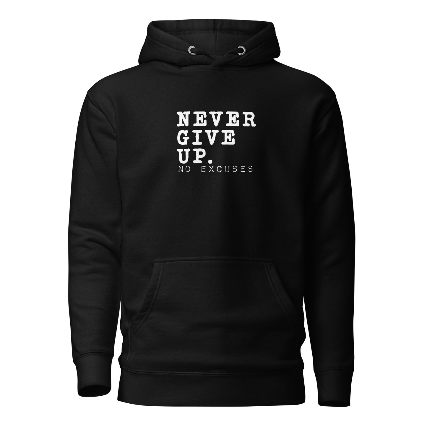 "Never Give Up" Unisex Hoodie