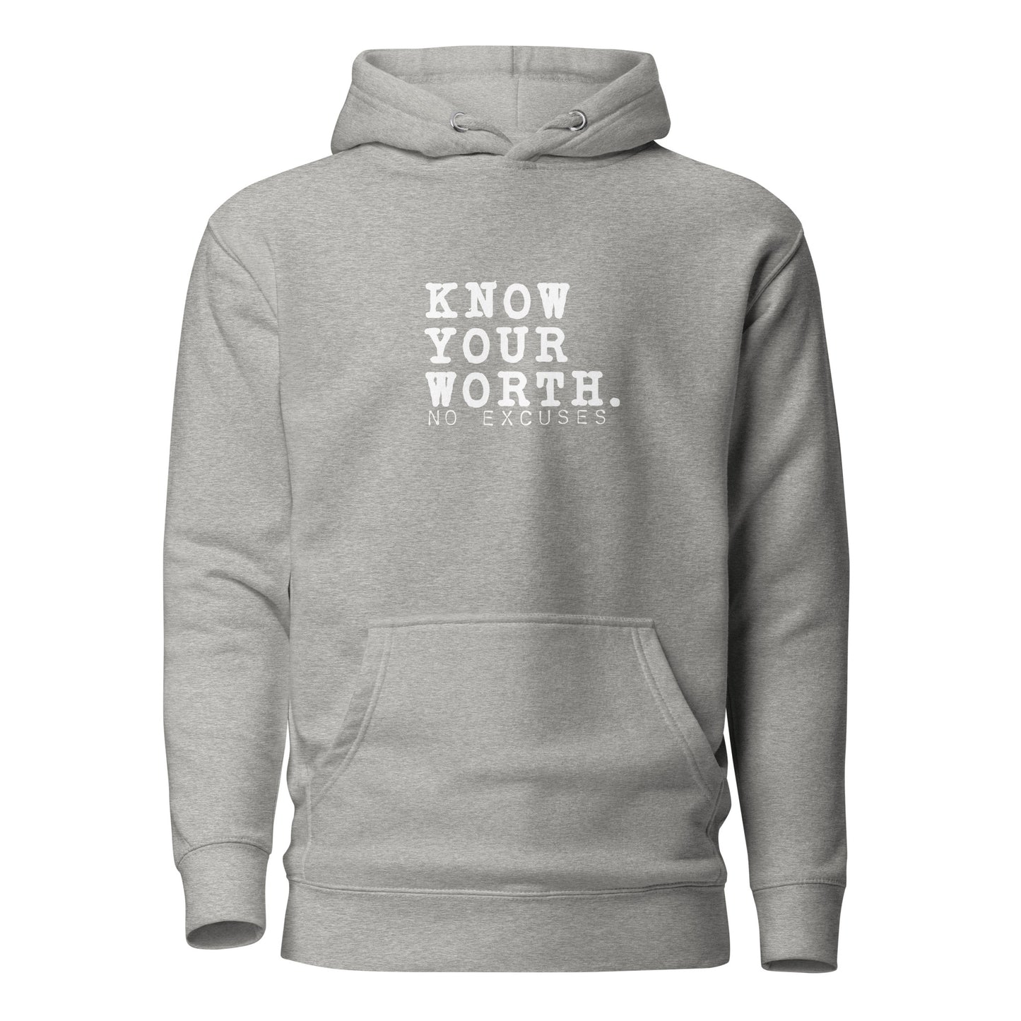 "Know Your Worth" Unisex Hoodie