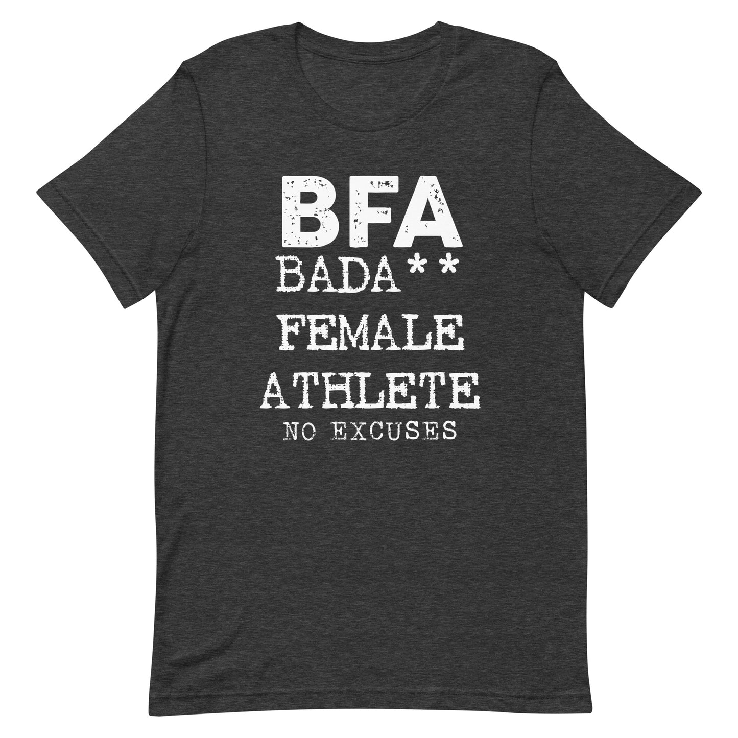 Bada** Female Athlete Unisex t-shirt