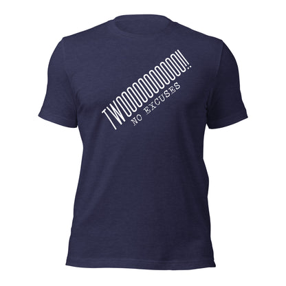 Twoooooooo Unisex t-shirt