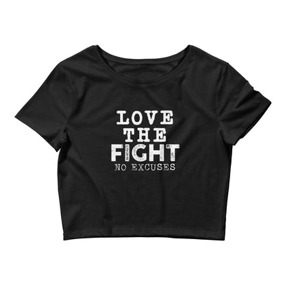 Love the Fight Crop Tee