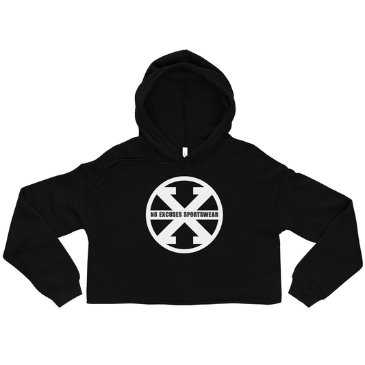 Logo Crop Hoodie