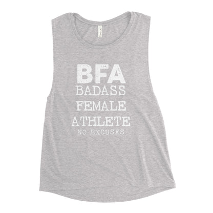 Badass Female Athlete Muscle Tank