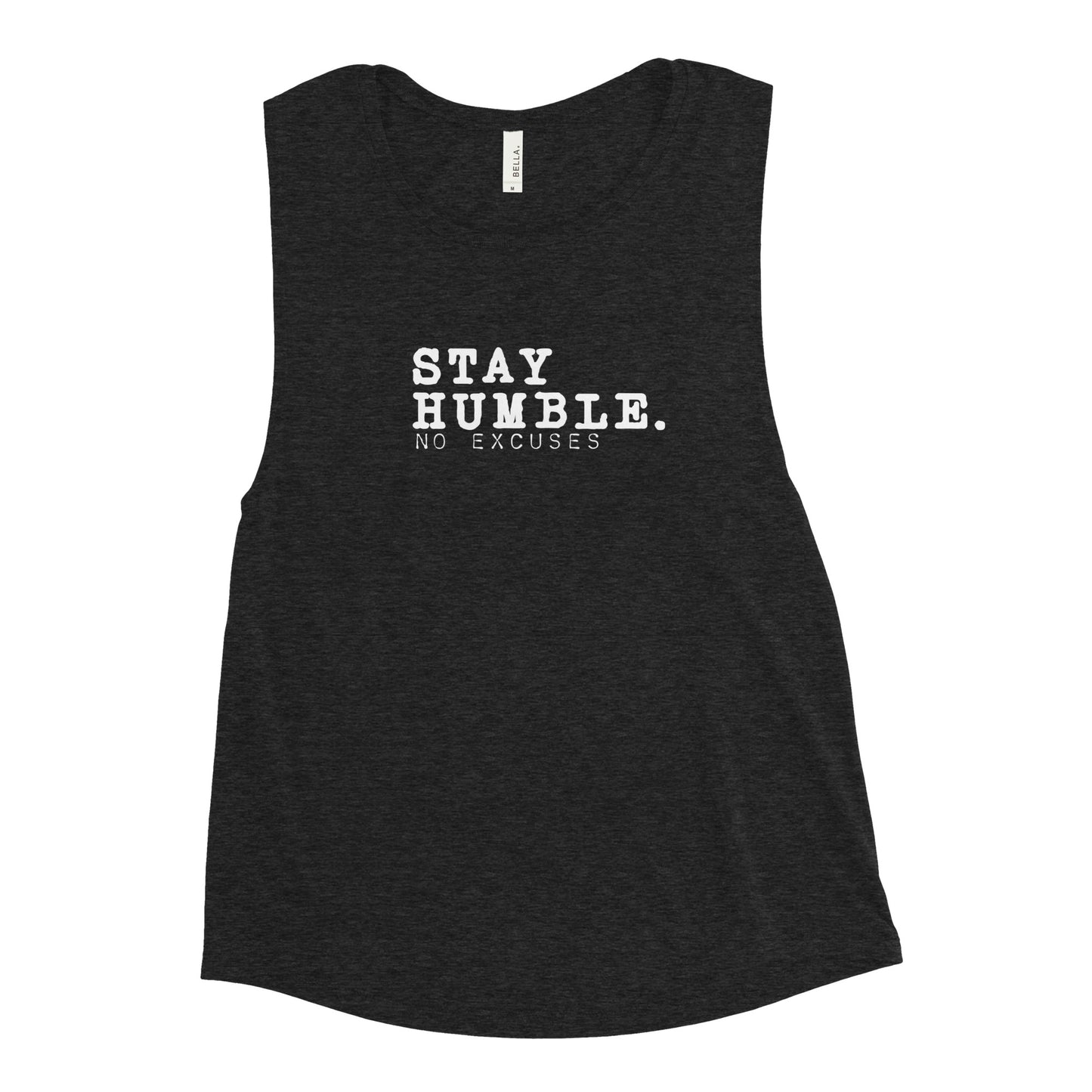 "Stay Humble" Ladies’ Muscle Tank