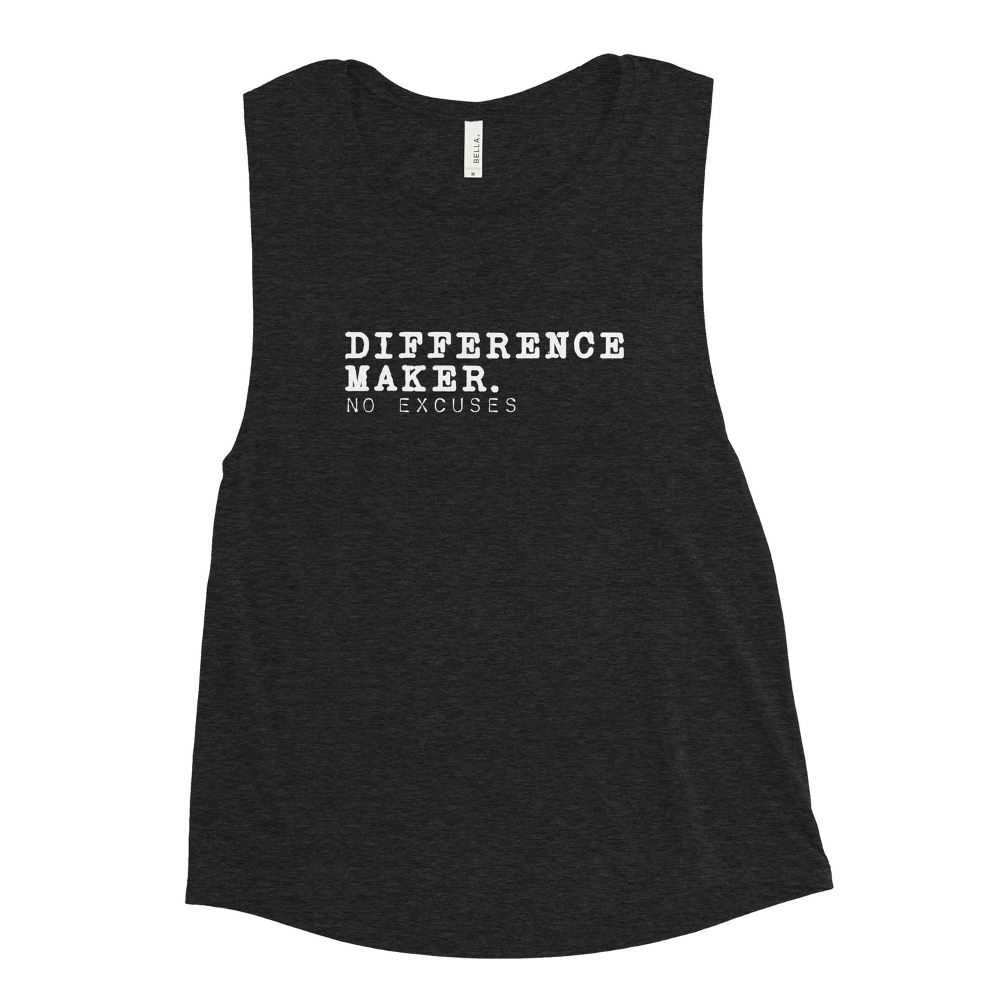 "Difference Maker" Ladies’ Muscle Tank