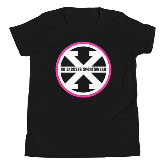 Pink Logo Youth T-Shirt